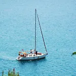 Βίλα Luxury Santorini Pori Blanca Master Private Pool Φοινικιά