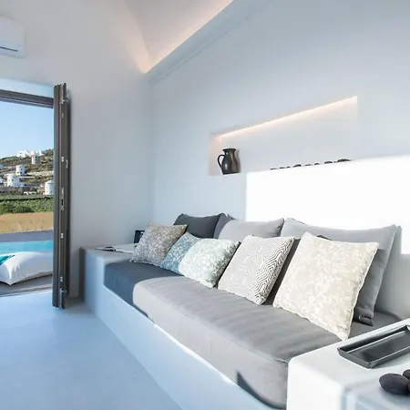Luxury Santorini Pori Blanca Master Private Pool