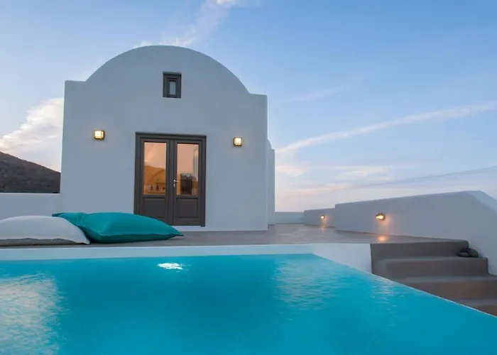 Villa Luxury Santorini Pori Blanca Master Private Pool