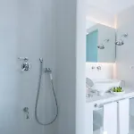 Luxury Santorini Pori Blanca Master Private Pool 빌라 Foinikiá