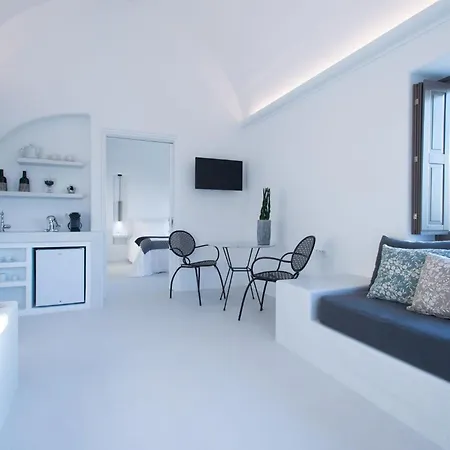 Luxury Santorini Pori Blanca Master Private Pool Foinikiá